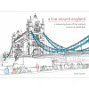 Fashion A Line Around England - A Colouring Book Of The Nation's Favourite Landmarks Books About London