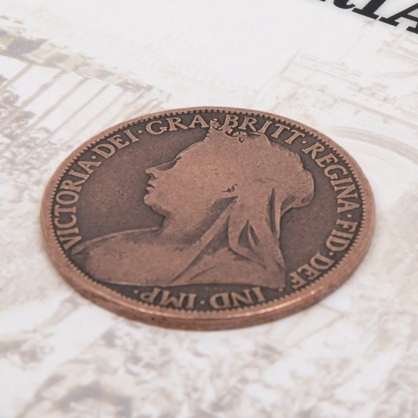 Online A Victorian Penny - Commemorating the Completion of Coins & Collectible Currency | Tower Bridge Gifts