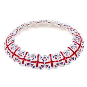 Outlet Union Jack Heart Bracelet Jewellery & Pins