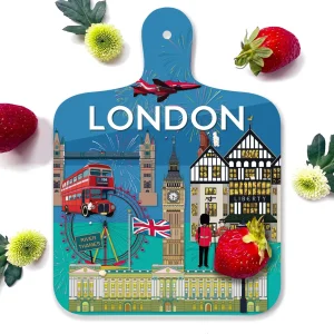 Sale Bean & Bemble London City Mini Chopping Board London Gifts