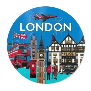 Fashion Bean & Bemble London City Pot Stand Coasters | London Gifts