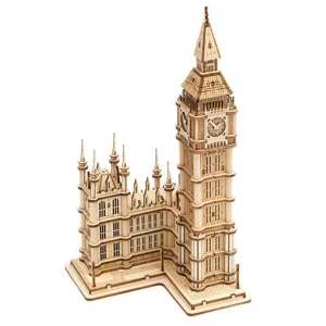 Flash Sale Big Ben 3D Wooden Puzzle by Rolife Kids Models And Puzzles | Toys