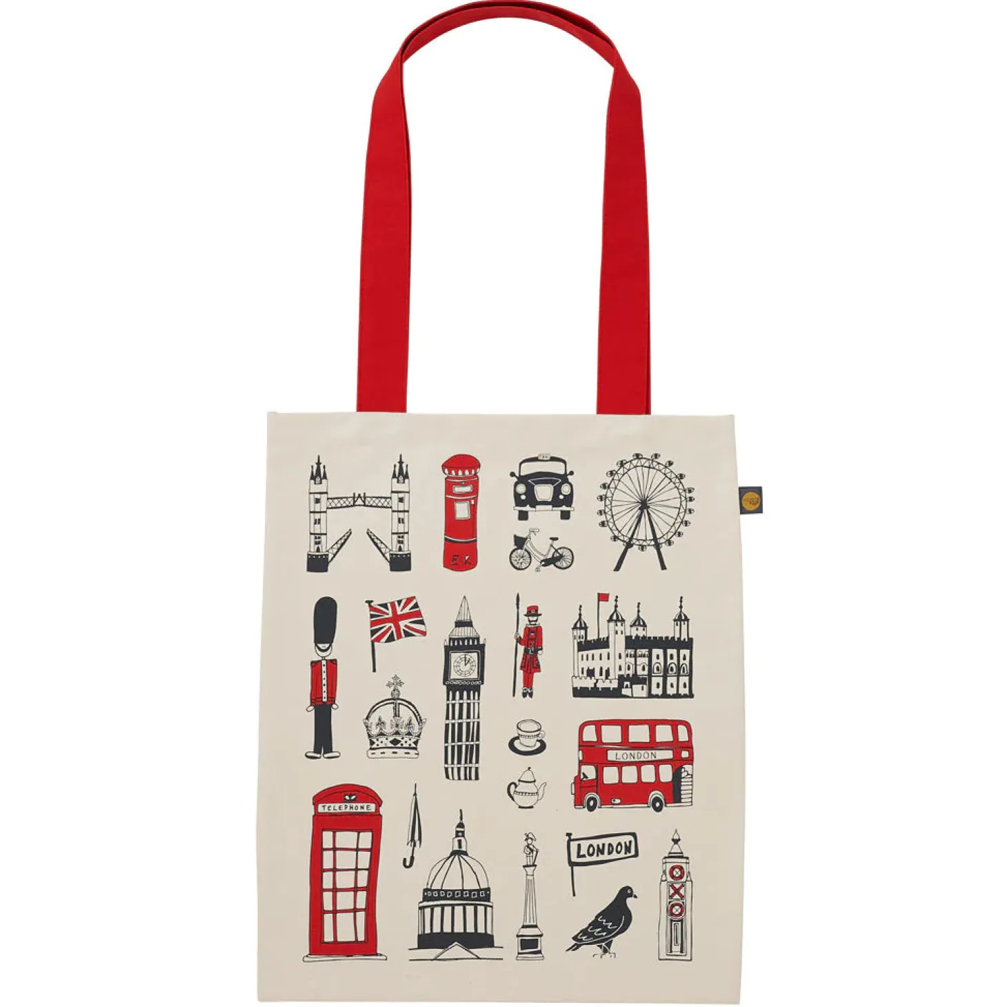 big_smoke_london_canvas_bag_by_victoria_eggs_1.webp Cheap Big Smoke London Canvas Bag by Bags | London Gifts