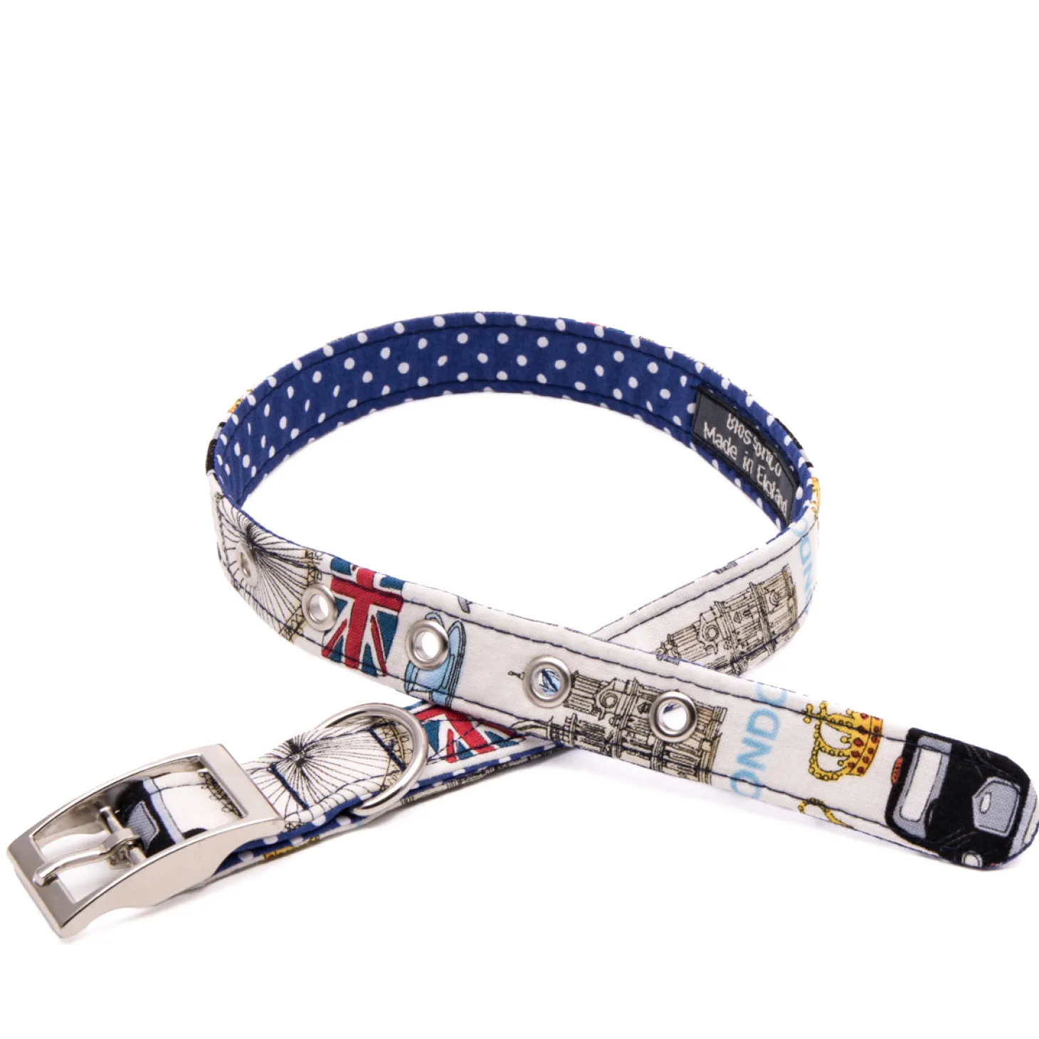 blossomco_love_london_dog_collar_1.webp Cheap Love London Dog Collar Dog Accessories | London Gifts