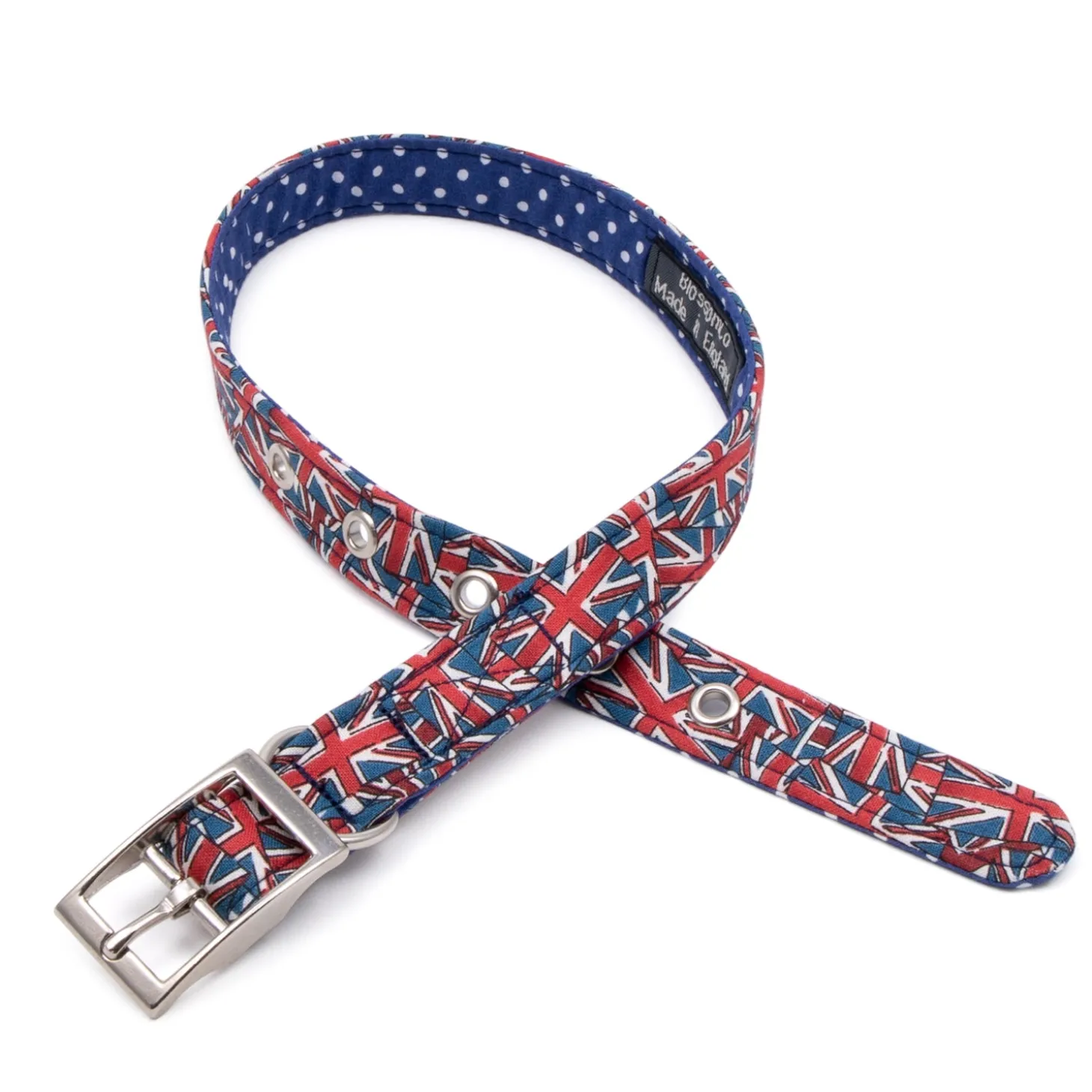 blossomco_union_jack_dog_collar_1.webp New Union Jack Dog Collar Dog Accessories