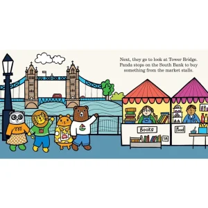 Fashion Brown Bear Goes To London Book By Jane Foster Children's Books | London Gifts