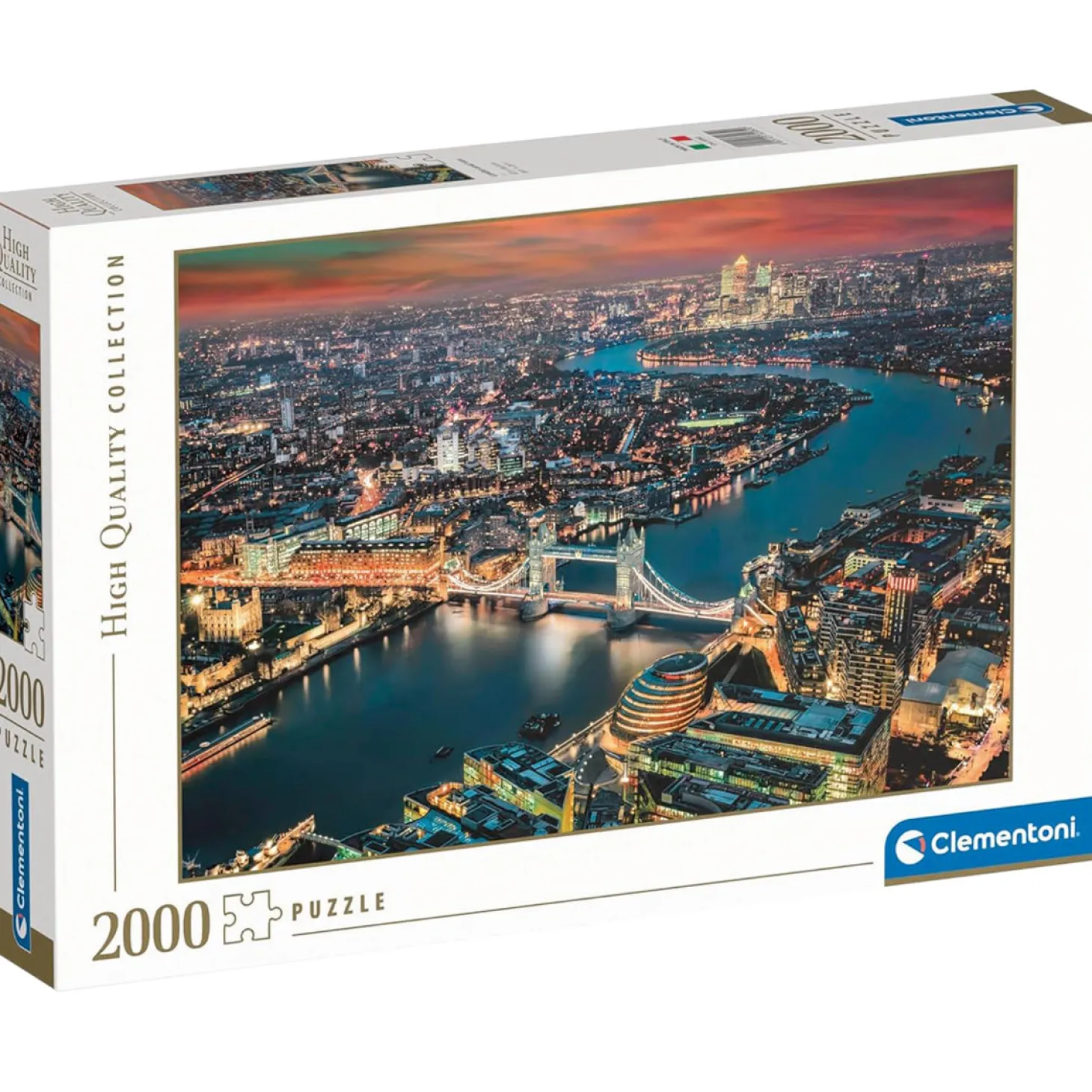 clementoni_london_aerial_view__piece_puzzle_0.webp Discount London Aerial View 2000 Piece Puzzle Kids Tower Bridge Toys & Games | Tower Bridge Gifts