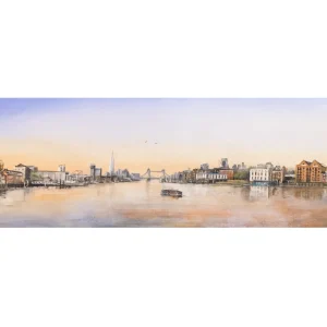 Sale Ed Bucknall Tower Bridge Panoramic Giclee Print Prints & Posters | Tower Bridge Gifts