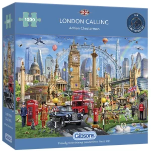 Cheap Gibsons London Calling 1000 Piece Jigsaw Puzzle Kids Models And Puzzles | Toys