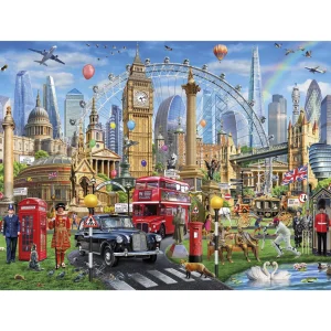 Cheap Gibsons London Calling 1000 Piece Jigsaw Puzzle Kids Models And Puzzles | Toys