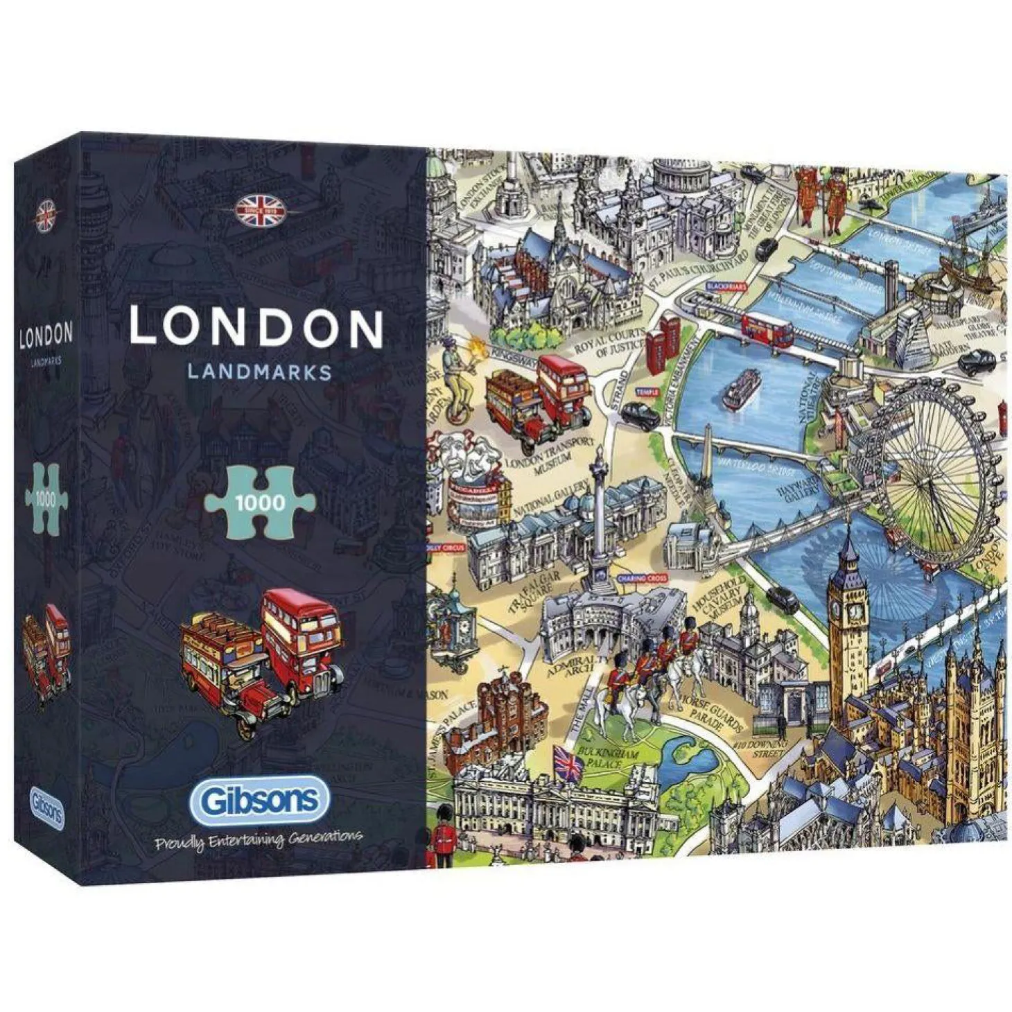 gibsons_london_landmarks__piece_puzzle_0.webp Flash Sale Gibsons London Landmarks 1000 Piece Puzzle Kids Models And Puzzles | Toys