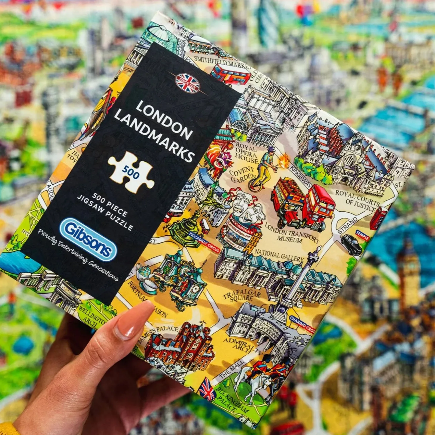 gibsons_london_landmarks__piece_puzzle_2.webp Outlet Gibsons London Landmarks 500 Piece Puzzle Kids Models And Puzzles | Toys