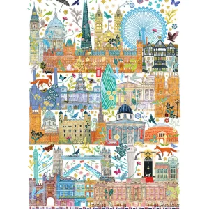 Best Sale Gibsons London Skyline 1000 Piece Puzzle - Josie Shenoy Kids Models And Puzzles | Toys