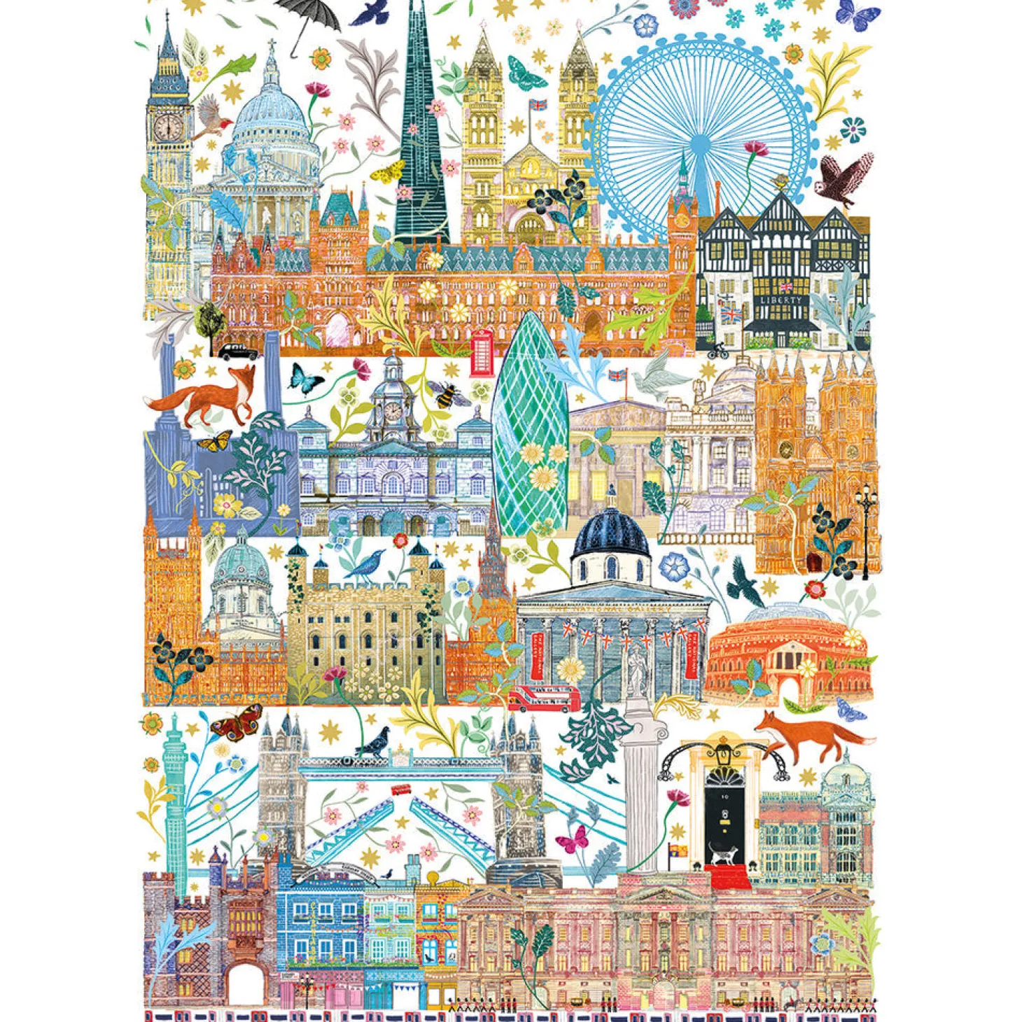gibsons_london_skyline__piece_puzzle__josie_shenoy_1.webp Best Sale Gibsons London Skyline 1000 Piece Puzzle - Josie Shenoy Kids Models And Puzzles | Toys