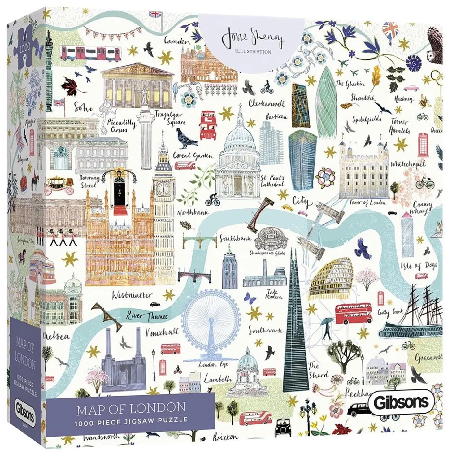 gibsons_map_of_london__piece_puzzle__josie_shenoy_0.webp Cheap Gibsons Map of London 1000 Piece Puzzle - Josie Shenoy Kids Models And Puzzles | Toys