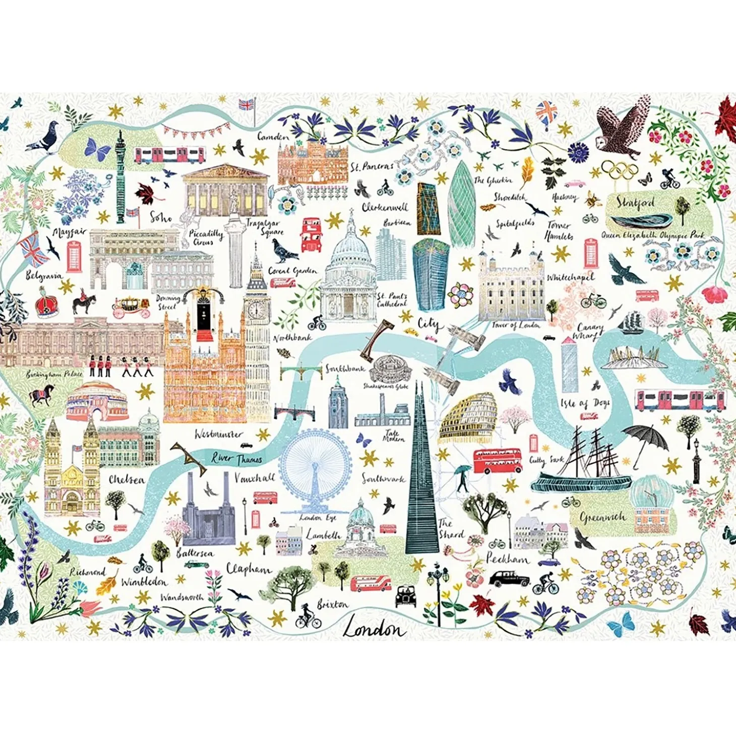 gibsons_map_of_london__piece_puzzle__josie_shenoy_1.webp Cheap Gibsons Map of London 1000 Piece Puzzle - Josie Shenoy Kids Models And Puzzles | Toys