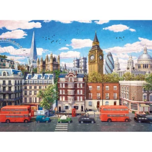 Cheap Gibsons Streets Of London 500 Piece Jigsaw Puzzle Kids Models And Puzzles | Toys