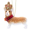 Hot Gisela Graham Corgi Dog With Crown Christmas Decoration - 12763 Christmas Decorations | Christmas Decorations