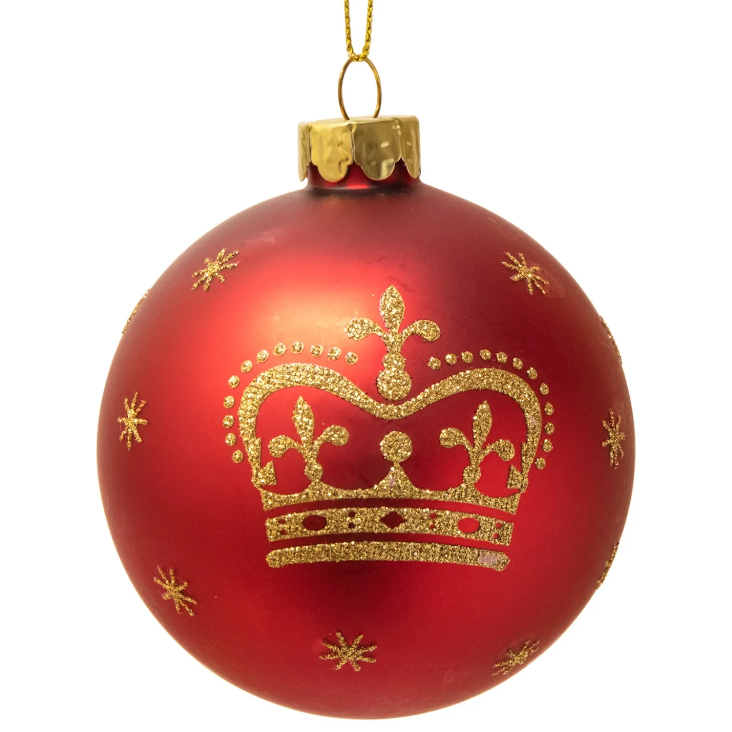gisela_graham_king_charles_iii_royal_bauble_christmas_decoration__redgold_1.webp Fashion Gisela Graham King Charles III Royal Bauble Christmas Decoration - Red/Gold Christmas Decorations | Christmas Decorations