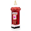 Online Gisela Graham Post Box Painted Glass Christmas Decoration Christmas Decorations | Christmas Decorations