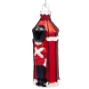 Discount Gisela Graham Soldier In Sentry Box Painted Glass Christmas Decoration Christmas Decorations | Christmas Decorations