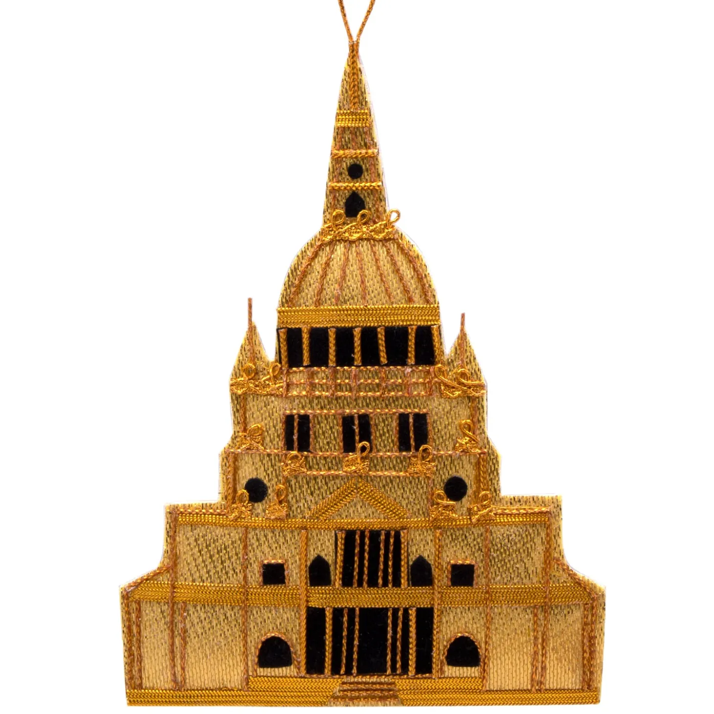 gold_st_pauls_stitched_christmas_decoration_0.webp Store Gold St Paul's Stitched Christmas Decoration Christmas Decorations | Christmas Decorations