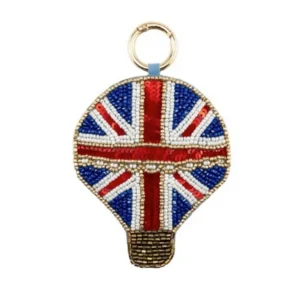 Cheap Grace & Glory Beaded Bag Charm Union Jack Balloon Bags