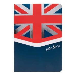Fashion Jacks & Co Union Jack A5 Notebook Office & Stationery