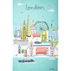 Discount London Skyline Tea Towel Tea Towels | London Gifts