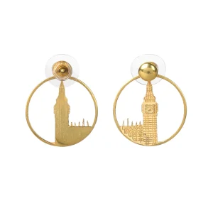 Sale Big Ben Hoop Earrings - Small Jewellery & Pins | Luxury Gifts