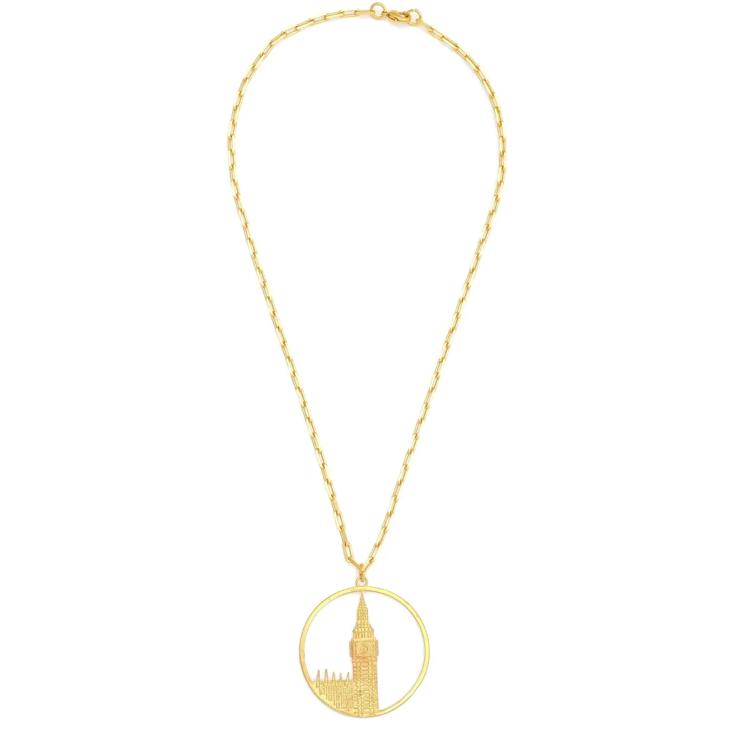 jey_jewels_big_ben_pendant_necklace__large_2.webp Shop Big Ben Pendant Necklace - Large Jewellery & Pins | Luxury Gifts