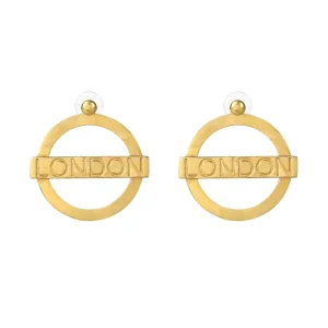 Cheap London Underground Hoop Earrings - Large Jewellery & Pins | Luxury Gifts