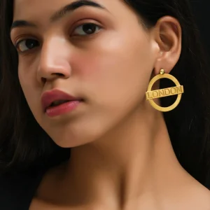 Cheap London Underground Hoop Earrings - Large Jewellery & Pins | Luxury Gifts