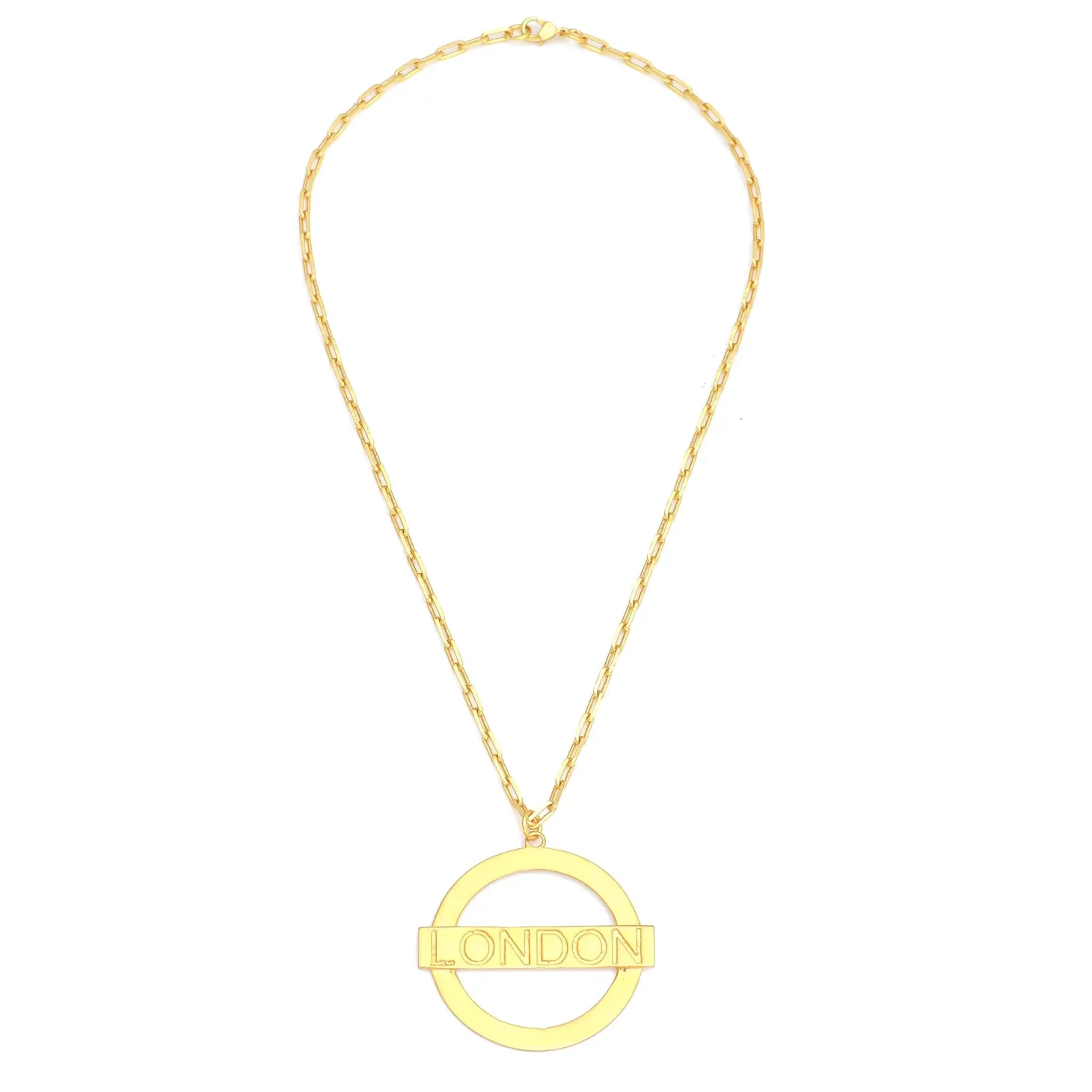 jey_jewels_london_underground_pendant_necklace__large_2.webp Clearance London Underground Pendant Necklace - Large Jewellery & Pins | Luxury Gifts