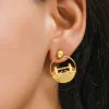 Shop Tower Bridge Hoop Earrings - Small Jewellery & Pins | Luxury Gifts