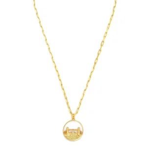 Online Tower Bridge Pendant Necklace - Small Jewellery & Pins | Luxury Gifts