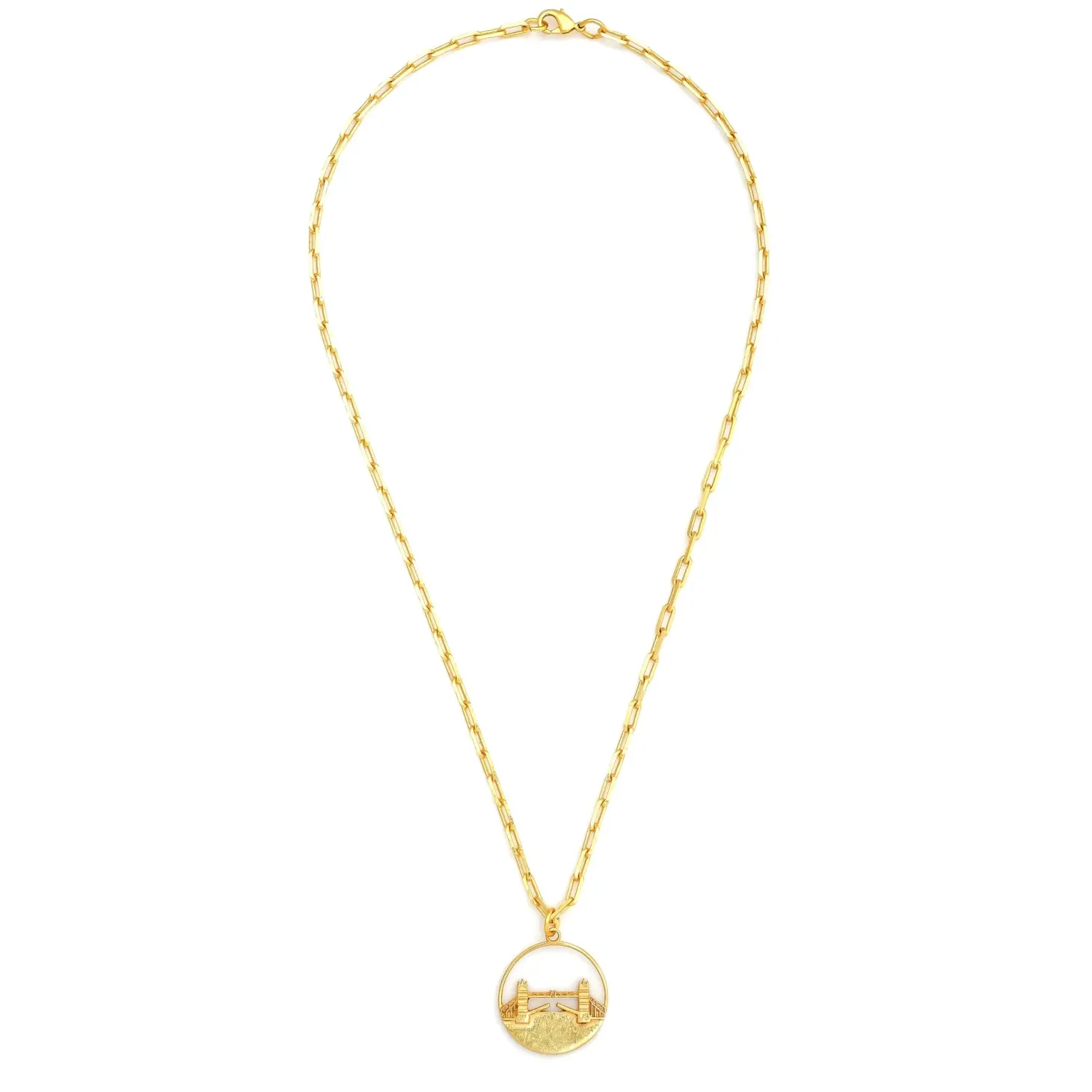jey_jewels_tower_bridge_pendant_necklace__small_2.webp Online Tower Bridge Pendant Necklace - Small Jewellery & Pins | Luxury Gifts