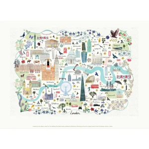 Best Sale Map Of London Print Prints & Posters | London Gifts