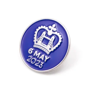 Clearance King Charles III Coronation Pin Badge - Exclusive Jewellery & Pins | Royal Gifts