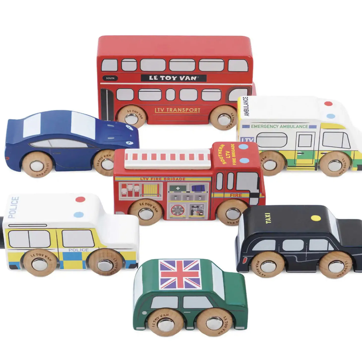 le_toy_van_london_car_set_wooden_toys_0.webp Best London Car Set Wooden Toys Kids Toys | Toys & Games