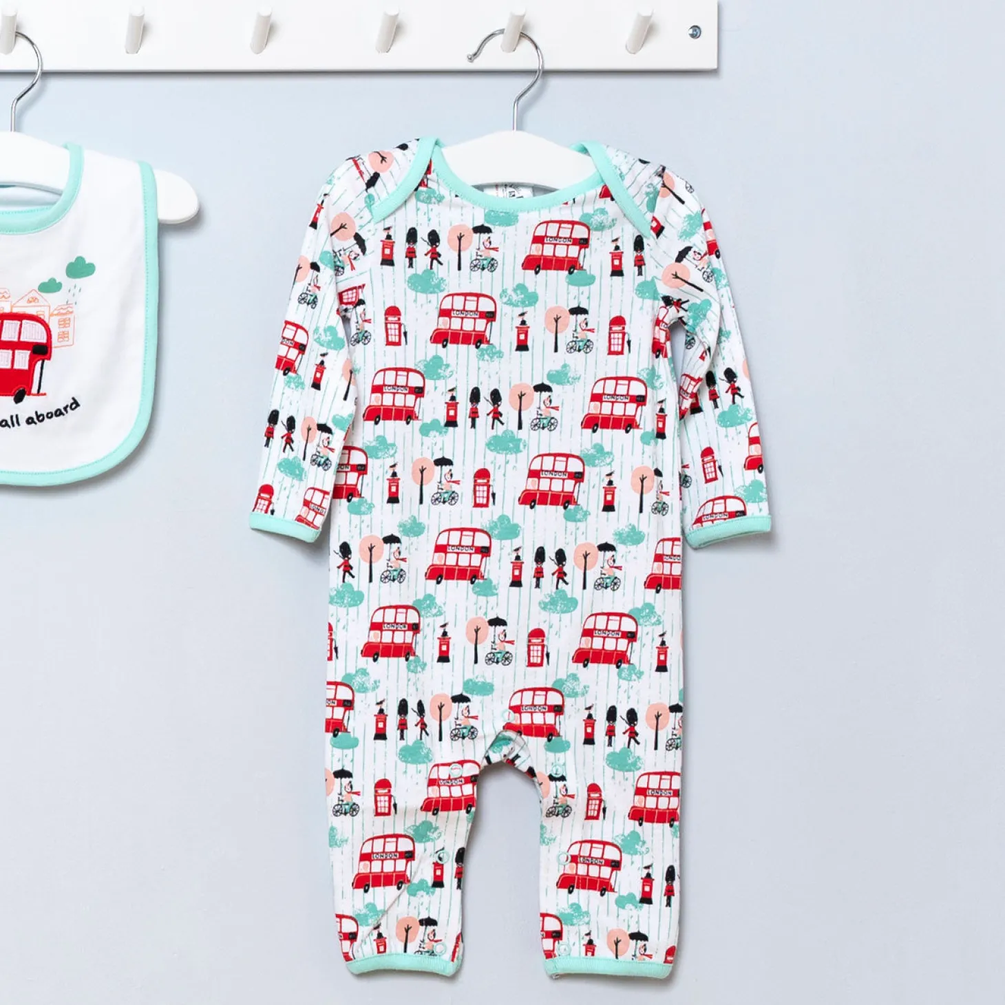 little_red_bus_baby_romper_1.webp Fashion Baby Romper Kids Clothing | Children & Baby Clothing