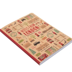 Sale London Adventures A5 Softcover Kraft Notebook by Office & Stationery | Eco-friendly Gifts