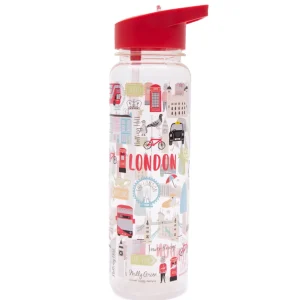 Clearance London Adventures Corn Starch Water Bottle by Mugs | London Gifts