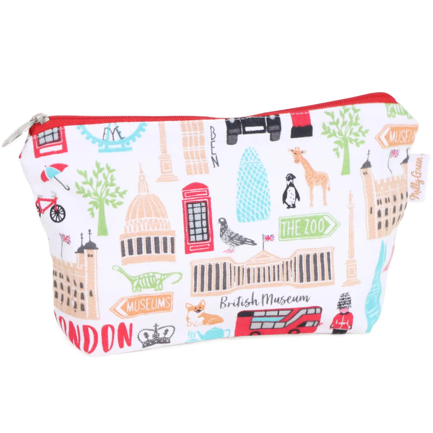 london_adventures_make_up_bag_by_milly_green_0.webp Best Sale London Adventures Make Up Bag by Makeup Bags | Bags