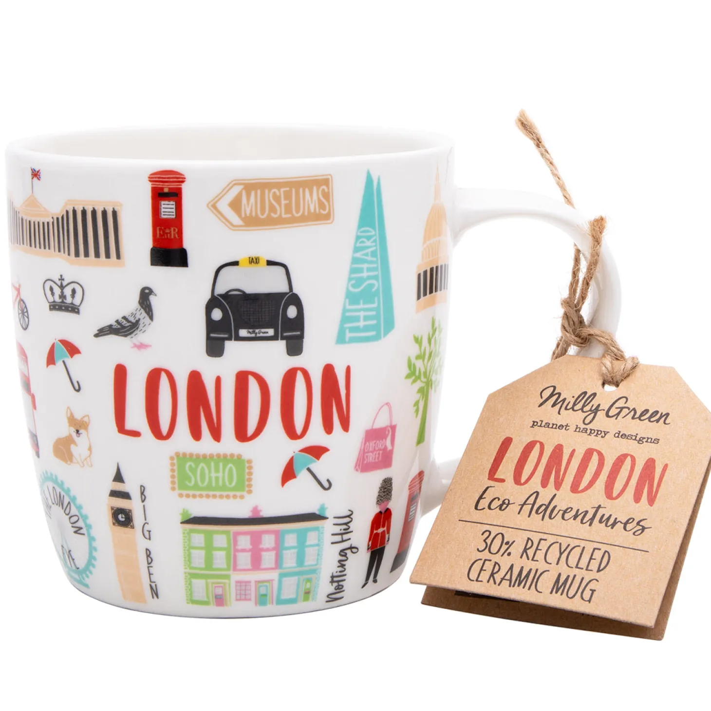 london_adventures_mug_by_milly_green_0.webp New London Adventures Mug by Mugs | Eco-friendly Gifts