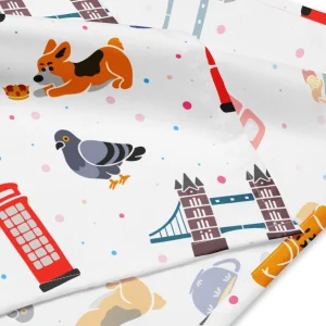 New London Doodles - All Over Print - Dog Bandana Dog Accessories | London Gifts