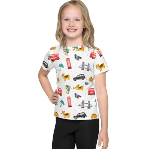 Best London Doodles - All Over Print - Kids T-Shirt Kids Clothing | Children & Baby Clothing