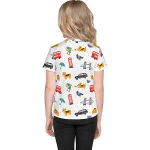 Best London Doodles - All Over Print - Kids T-Shirt Kids Clothing | Children & Baby Clothing