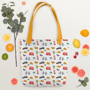 Flash Sale London Doodles - All Over Print - Tote Bag Bags | London Gifts