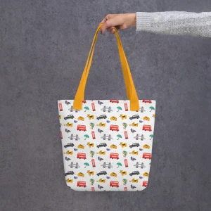 Flash Sale London Doodles - All Over Print - Tote Bag Bags | London Gifts